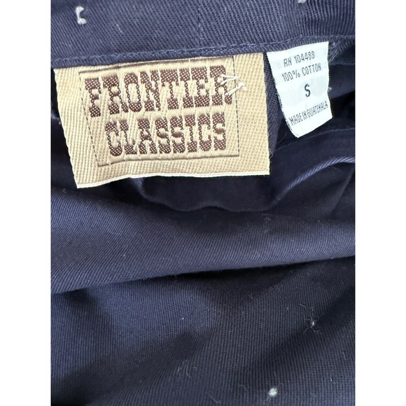 Frontier Classics Cotton Twill Walking Skirt - Navy old west small - Picture 6 of 7